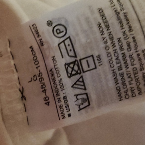 100% cotton white t shirt - Picture 3 of 5